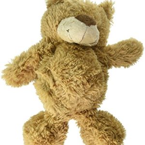 Buddy Balls Plush Teddy Bear Convertible Toy Football-Dash, Tan/Brown/White