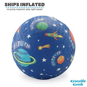 Crocodile Creek Solar System Playground Ball, Blue, 5"