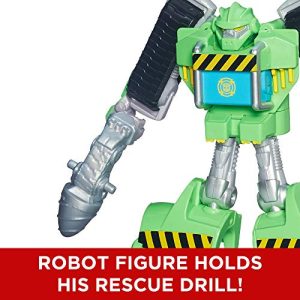 Playskool Heroes Transformers Rescue Bots Energize Boulder the Construction-Bot Action Figure, Ages 3-7 (Amazon Exclusive)