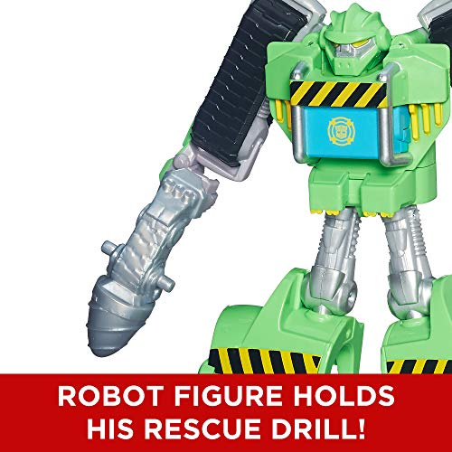 Playskool Heroes Transformers Rescue Bots Energize Boulder the Construction-Bot Action Figure, Ages 3-7 (Amazon Exclusive)