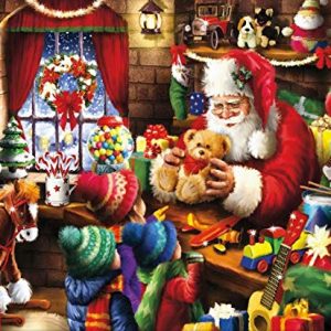 Classic Christmas Santa’S Workshop Puzzle - 1000Piece