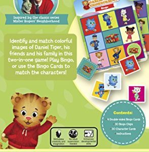 Daniel Tiger's Neighborhood Bingo & Memory Match Tin