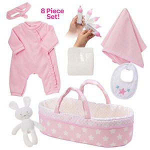 Adora Adoption Baby Essentials “It's a Girl” 16 Inch Girl Clothing Toy Gift Set for 3 Year Old Kids and up