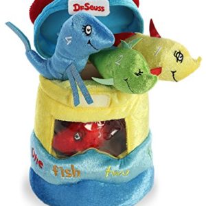 Aurora World 15919 8" Dr. Seuss Fish Playset, 8", Red, Blue, Yellow, Green