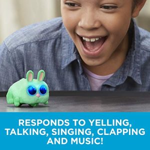Yellies! Smoosh Voice-Activated Bunny Pet Toy for Kids Ages 5 and Up