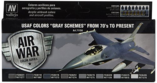 Vallejo USAF Colors 70S to Now Model, 17ml