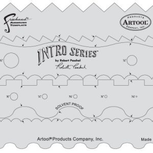 Artool Freehand Airbrush Templates, Intro Series Template Set