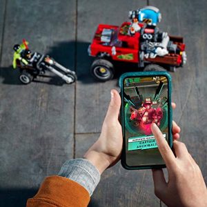 LEGO Hidden Side El Fuego’s Stunt Truck 70421 Building Kit, Ghost Playset for 8+ Year Old Boys and Girls, Interactive Augmented Reality Playset, New 2019 (428 Pieces)