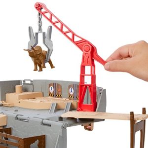 Matchbox Jurassic World Portable Playset Harbor Rescue Playset