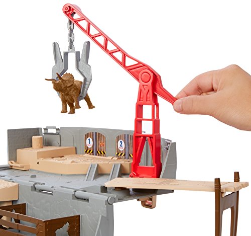 Matchbox Jurassic World Portable Playset Harbor Rescue Playset