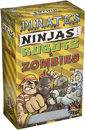 Rather Dashing Games Pirates, Ninjas, Robots & Zombies Board Game