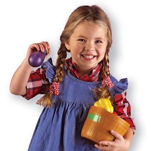 Learning Resources New Sprouts Bushel of Veggies, 9 Colorful Veggies, Ages 18 mos+