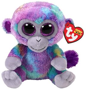Ty Beanie Boos Zuri - Multi-Colored Monkey reg