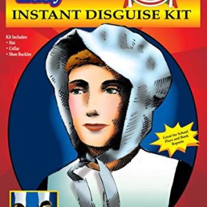 Forum Novelties Women's Heroes In History Pilgrim Lady Disguise Kit