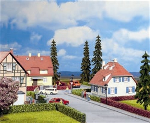 Noch 21512 Hedge Light Grn 15X8Mm 2/ H0,Tt,N Scale Model Kit