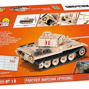 COBI World of Tanks PZKPFW. V Panther, Tank Insurgent