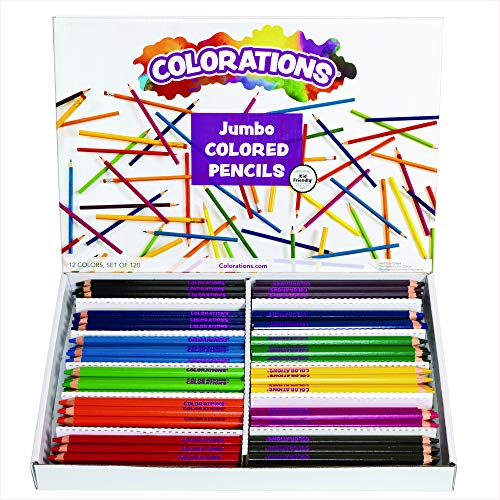 Colorations JPPENCIL Jumbo Colored Pencils 0 (Pack of 120)