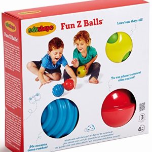 Edushape Fun Z Balls, 3 Piece