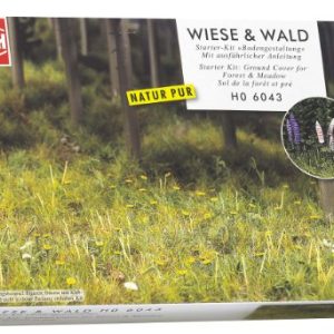 Busch 6043 Forest/Meadow Starter Set HO Scenery Scale Model Scenery
