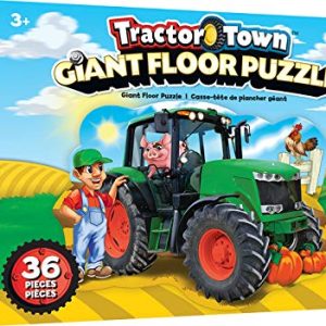 MasterPieces Tractor Town - 36 Pc Shaped Floor Puzzle