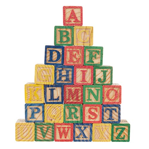 Hey! Play! ABC and 123 Wooden Blocks