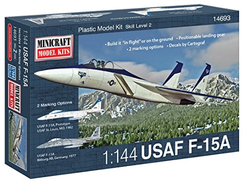 Minicraft F-15A Airplane Model Kit (1/144 Scale)