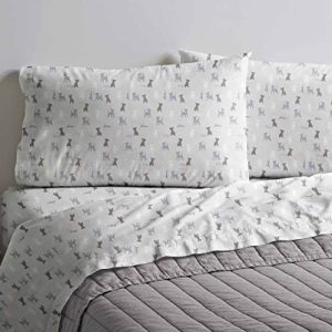 ED Ellen DeGeneres Augie and Friends Sheet Set, King, Augie & Friends