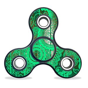 MightySkins Vinyl Decal Skin Compatible with Fidget Spinner – Vintage Paisley | Protective Sticker for Three-Bladed Fydget Toy | Easy to Apply Cover | Low Grip Adhesive Removes Clean