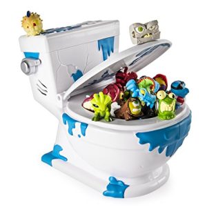 Flush Force – Series 1 - Collect-A-Bowl Stash ’n’ Store Case for 4 Exclusive Flushie Figures