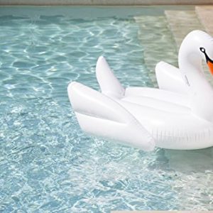 FUNBOY Giant Luxury Inflatable Float Raft for Pool Parties and Entertainment