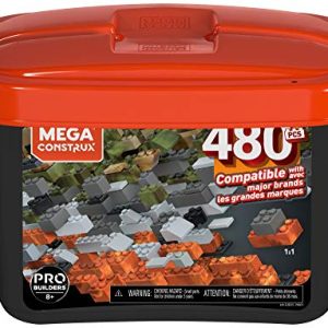 Mega Construx Open-Ended Play Brick Box for Pro Builders 8+ (Building Toys for Creative Play - 480 Pieces)