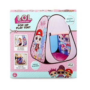 L.O.L. Surprise! Indoor/Outdoor Pop-Up Play Tent with Fold-Up Door
