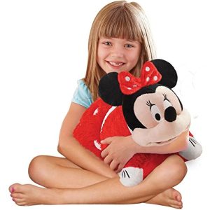 Pillow Pets Rockin' The Dots Minnie Disney, 16", Red/White