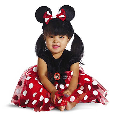 Disguise My First Disney Red Minnie Costume, Black/Red/White, 6-12 Months
