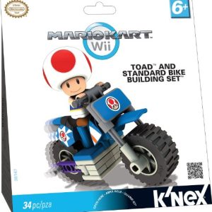 K'NEX Nintendo Mario Kart Wii Toad Bike Building Set