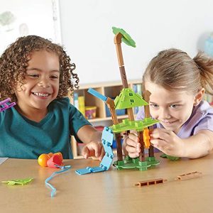 Learning Resources Tree House Engineering & Design Building Set, 52 Pieces
