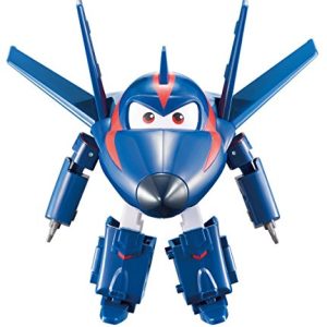 Super Wings US730204 Transforming Toy Figures, Jett Todd Astra & Agent Chase, Scale, 5"