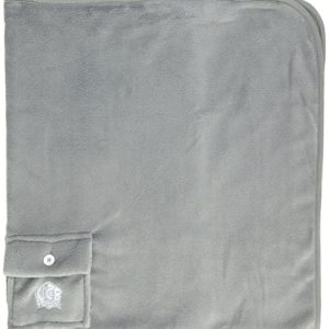 Lug UCB Agent Gunther Blanket and Pillow, Fog Grey