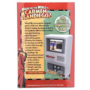 Basic Fun Carmen Sandiego Handheld Electronic Game