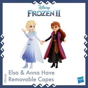 Disney Frozen Adventure Collection, 5 Small Dolls from Frozen 2, Anna, Elsa, Kristoff, Sven, Olaf, & Gale Accessory