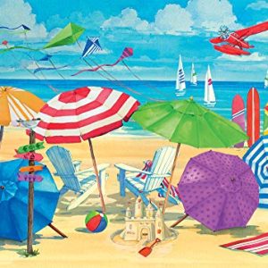 Ravensburger 13590 Meet me at The Beach 300 Piece Large Pieces Jigsaw Puzzle for Adults - Every Piece is Unique, Softclick Technology Means Pieces Fit Together Perfectly