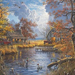 The Jigsaw Puzzle Factory Abraham Hunter-Good Old Days Jigsaw Puzzle (1000 Piece), Full-Color