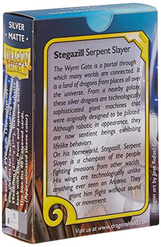 Sleeves: Dragon Shield Matte Japanese Silver (60)