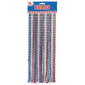 Metallic Bead Necklaces, Party Accessory