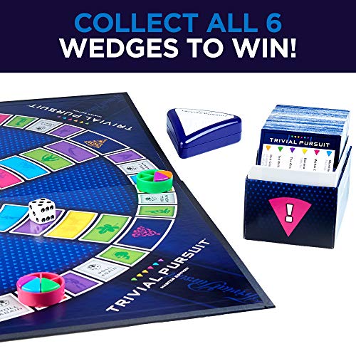 Hasbro Gaming Trivial Pursuit Master Edition Trivia Board Game for Adults and Teens Ages 16 and Up(Amazon Exclusive)