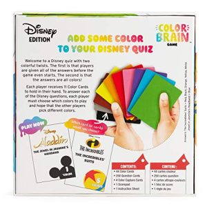 Disney Colorbrain, The Ultimate Board Game for Families who Love Disney