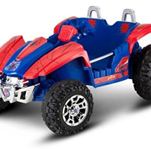 Kid Trax Dune Buggy Spiderman 12V Electric Ride On, Red
