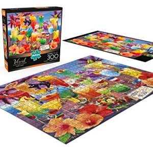 Buffalo Games - Vivid Collection - Happy Hour - 300 Large Piece Jigsaw Puzzle