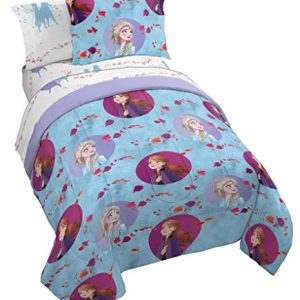 Jay Franco Disney Frozen 2 Sister Dots Bed Set, Twin