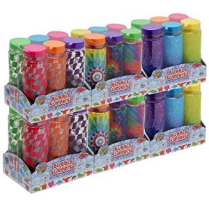 Super Miracle Bubble Solution, Party Pack of 36 Surprise Bottles, 5oz Each, Surprise Toy In Each Bottle!